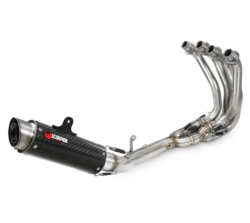 scorpion rp1 gp full system exhaust kawasaki zx 4rr 2024