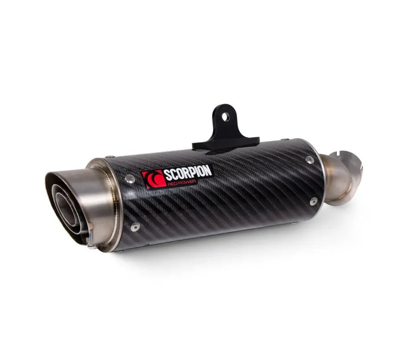 scorpion rp1 gp slip on exhaust kawasaki ninja zx 4rr 2023 carbon fiber