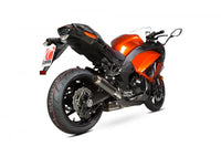 scorpion rp1 gp slip on exhaust kawasaki ninja 1000 sx 2017 2019 carbon