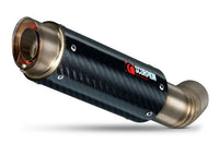 scorpion rp1 gp slip on exhaust triumph street triple 765 2017 2019