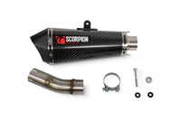 scorpion serket full system exhaust honda cb750 hornet 2023