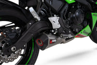 scorpion serket full system exhaust kawasaki ninja 650 2023