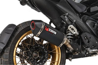 scorpion serket parallel slip on exhaust bmw r1300gs 2023 stainless steel