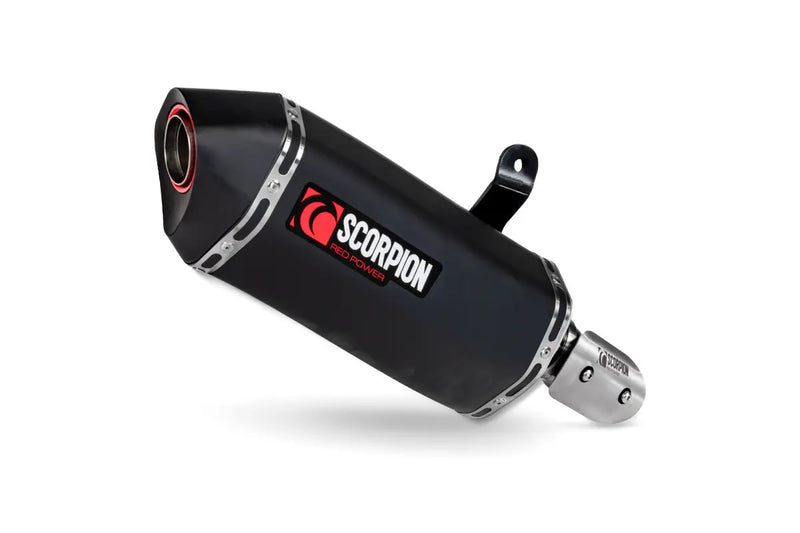 scorpion serket parallel slip on exhaust cf moto ibex 450mt 2024