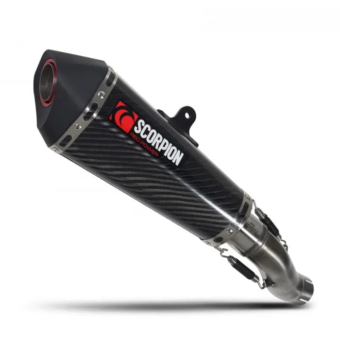 scorpion serket parallel slip on exhaust honda cb500f cb500x 2016 2018