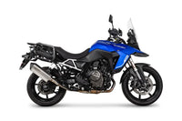 scorpion serket parallel slip on exhaust suzuki v strom 800 2023