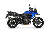 scorpion serket parallel slip on exhaust suzuki v strom 800 2023