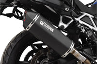 scorpion serket parallel slip on exhaust suzuki v strom 800 2023