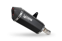 scorpion serket parallel slip on exhaust suzuki v strom 800 2023