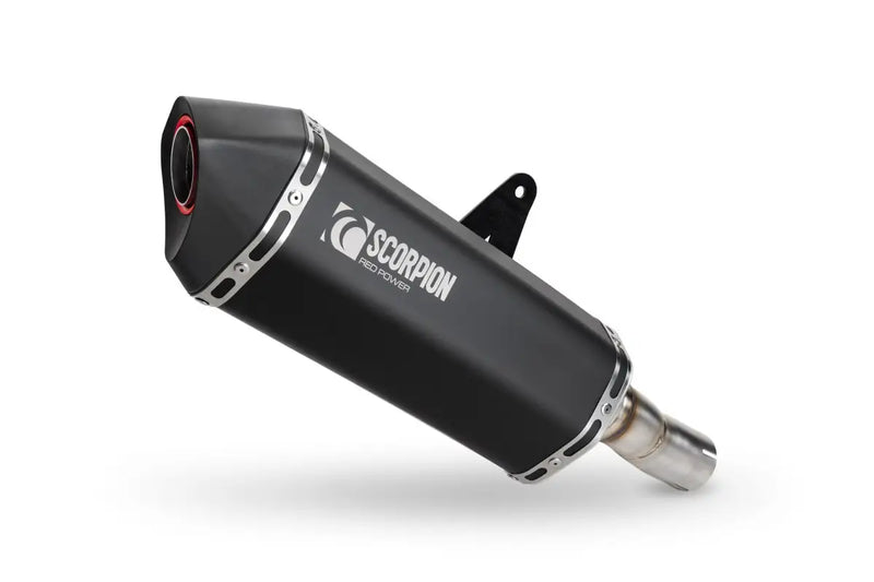 scorpion serket parallel slip on exhaust suzuki v strom 800 2023