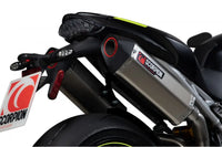 scorpion serket parallel slip on exhaust triumph speed triple 1050 r s 2018