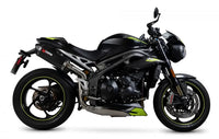 scorpion serket parallel slip on exhaust triumph speed triple 1050 r s 2018