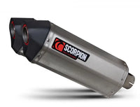 scorpion serket parallel slip on exhaust triumph speed triple 1050 r s 2018