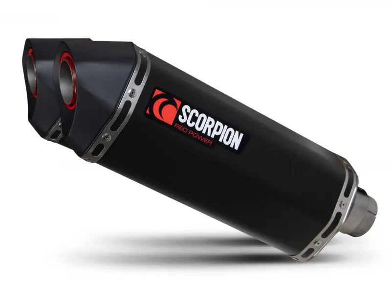 scorpion serket parallel slip on exhaust triumph speed triple 1050 r s 2018