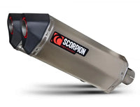 scorpion serket parallel slip on exhaust triumph speed triple 1050 r s 2018