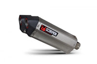 scorpion serket parallel slip on exhaust triumph speed triple 1050 r s 2018