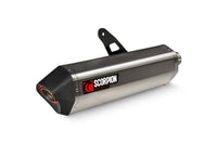 scorpion serket parallel slip on exhaust triumph tiger 1200 2022
