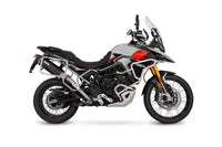 scorpion serket parallel slip on exhaust triumph tiger 900 rally gt pro 2024