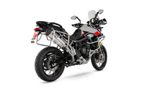 scorpion serket parallel slip on exhaust triumph tiger 900 rally gt pro 2024