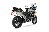scorpion serket parallel slip on exhaust triumph tiger 900 rally gt pro 2024
