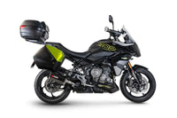 scorpion serket parallel slip on exhaust triumph tiger sport 800 2025 with panniers
