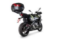 scorpion serket parallel slip on exhaust triumph tiger sport 800 2025 with panniers