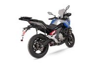 scorpion serket slip on exhaust cfmoto 650 mt stainless steel