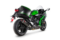 scorpion serket slip on exhaust kawasaki ninja h2 sx 2022