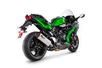 scorpion serket slip on exhaust kawasaki ninja h2 sx 2022