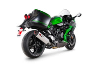 scorpion serket slip on exhaust kawasaki ninja h2 sx 2022