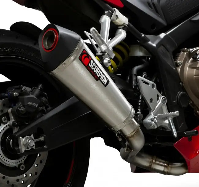 scorpion serket taper full system exhaust honda cbr650r 2021 2023