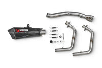 scorpion serket taper full system exhaust kawasaki ninja 400 2018 2023