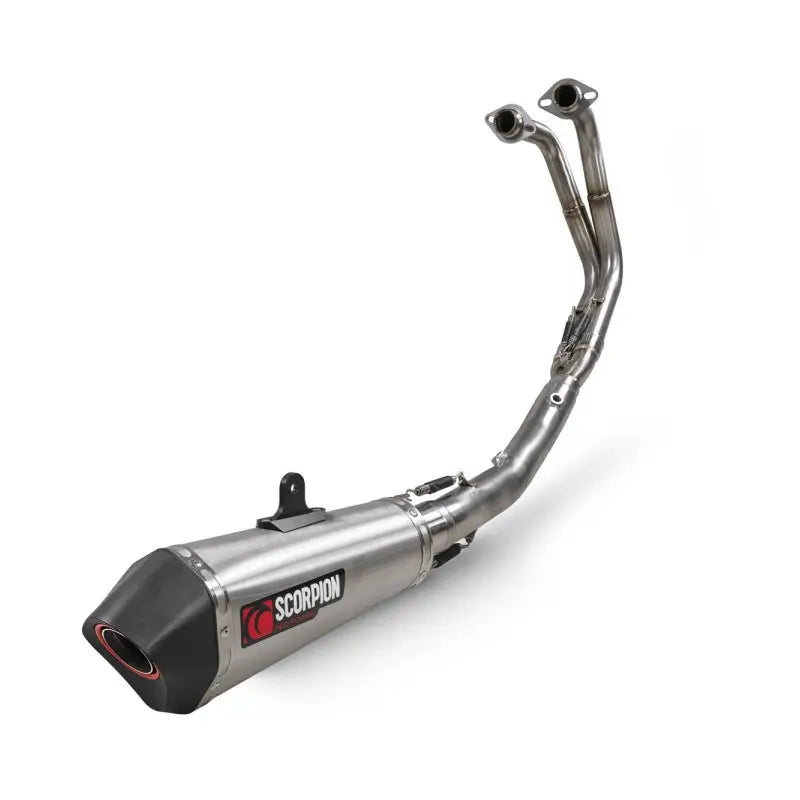 scorpion serket taper full system exhaust kawasaki ninja 400 2018 2023