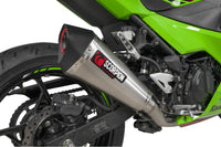scorpion serket taper full system exhaust kawasaki ninja 400 2018 2023