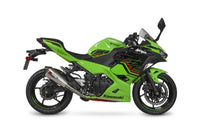 scorpion serket taper full system exhaust kawasaki ninja 400 2018 2023