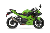 scorpion serket taper full system exhaust kawasaki ninja 400 2018 2023