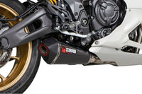 scorpion serket taper full system exhaust yamaha r7 mt 07 2022