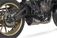 scorpion serket taper full system exhaust yamaha xsr700 2021