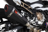 scorpion serket taper slip on exhaust bmw m1000r 2021 2024