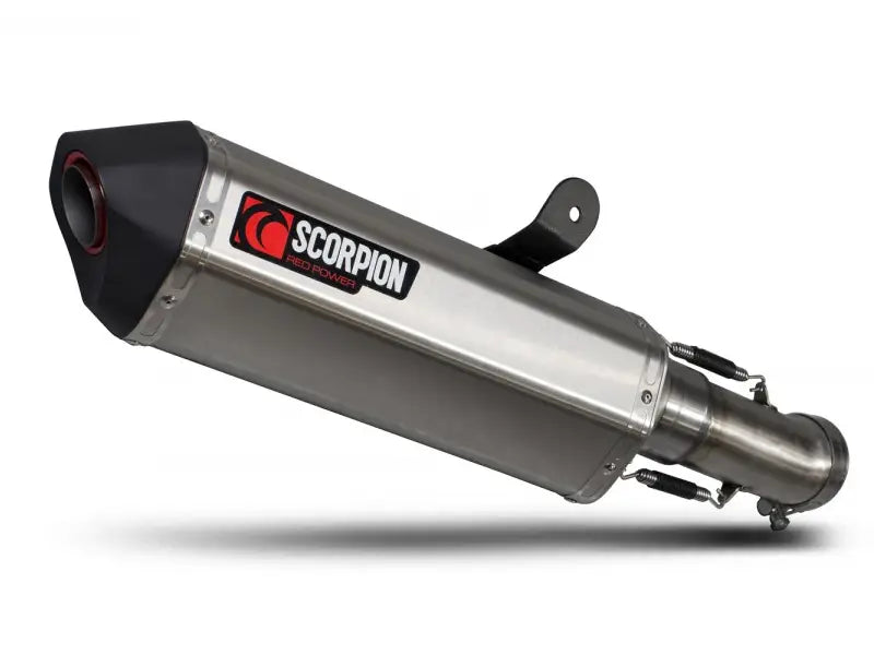 scorpion serket parallel slip on exhaust bmw r1200r r1200rs 2015 2019