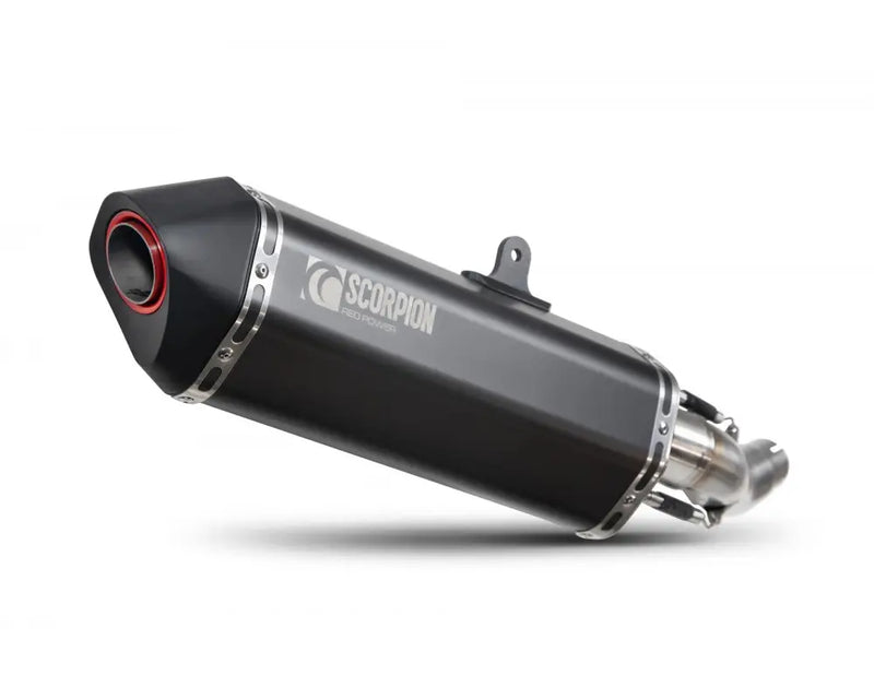 scorpion serket taper slip on exhaust honda cb300r 2018