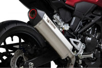 scorpion serket taper slip on exhaust honda cb300r 2018