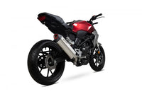 scorpion serket taper slip on exhaust honda cb300r 2018