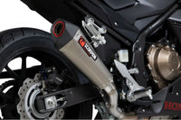 scorpion serket taper slip on exhaust honda cbr500r 2019