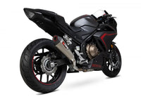 scorpion serket taper slip on exhaust honda cbr500r 2019