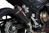scorpion serket taper slip on exhaust honda cbr500r 2019