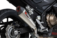 scorpion serket taper slip on exhaust honda cbr500r 2019