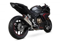 scorpion serket taper slip on exhaust honda cbr500r 2019
