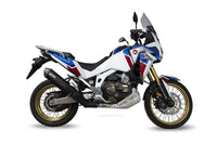 scorpion serket taper slip on exhaust honda crf1100l africa twin 2020