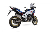scorpion serket taper slip on exhaust honda crf1100l africa twin 2020